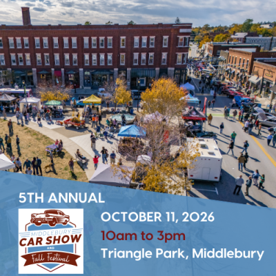 Middlebury Car Show & Fall Festival